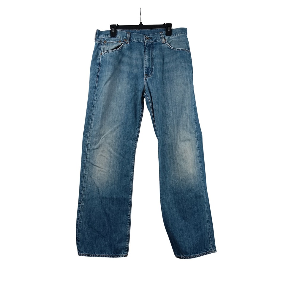 Ralph Lauren RL Jeans Mens 36x32 Straight Fit Blue Denim Original Fit